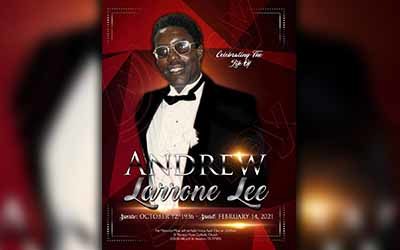 Andrew Larrone Lee 1936-2021