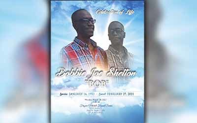 Bobbie Joe Shelton 1950-2021