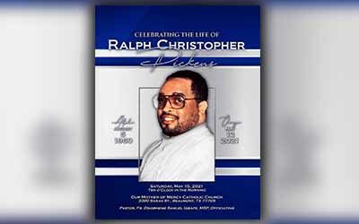 Ralph Christopher Pickens 1960 – 2021