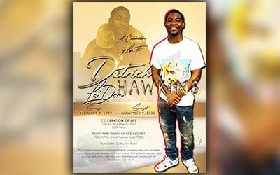 Detrich LeDon Hawkins 1992 – 2020