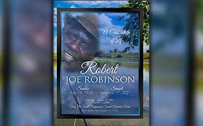 Robert Joe Robinson 1935-2021