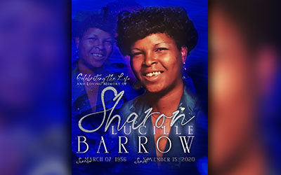 Sharon Lucille Barrow 1956 – 2020