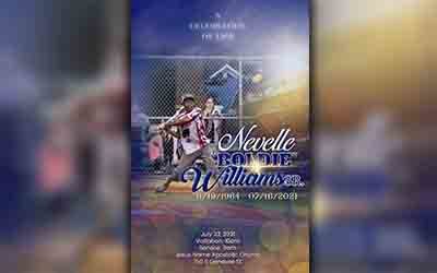 Neville Williams Sr. 1964 – 2021