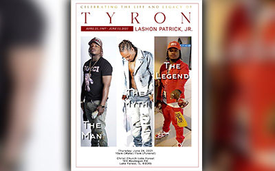 Tyron T. Patrick 1987-2021