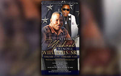 Michael Wendell Williams Sr 1957-2021