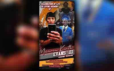 Marvin Keith Evans III 1997-2021