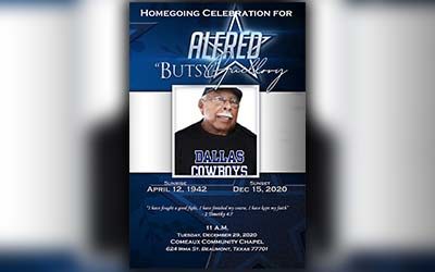 Alfred Guillory 1942-2021
