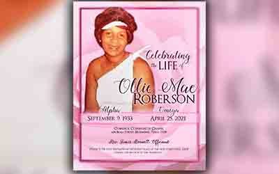 Ollie Mae Roberson 1933-2021