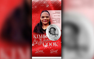 Kimba Cook 1970-2021