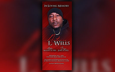 Antonio Wells 1982-2021