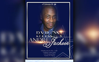Byron Andre Jackson 1968-2021