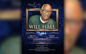 Will Hall 1941-2020