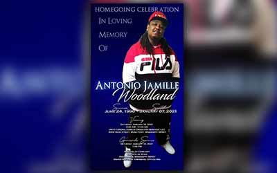 Antonio Jamille Woodland 1990-2021