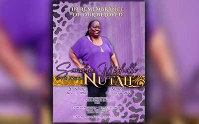 Sandra Michelle Nutall 1968-2021