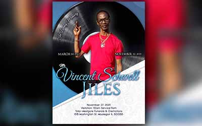 Vincent Schwell Jiles 1963-2021
