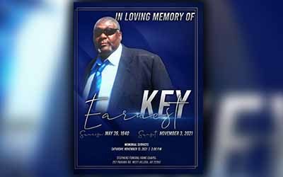 Earnest Key 1940-2021
