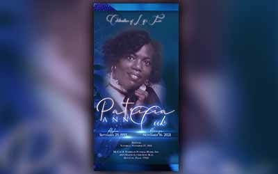 Patricia Ann Cook 1955-2021