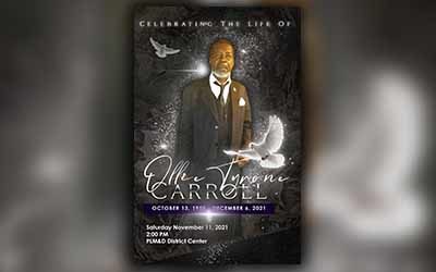 Ollie Tyrone Carroll 1958-2021