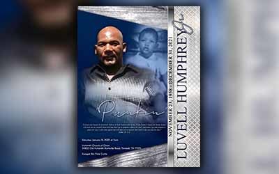 Luvell Humphrey Jr. 1958-2021
