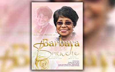 Barbara Branche 1942 – 2022
