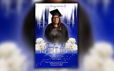Cecillia Ramedies 1969 – 2022