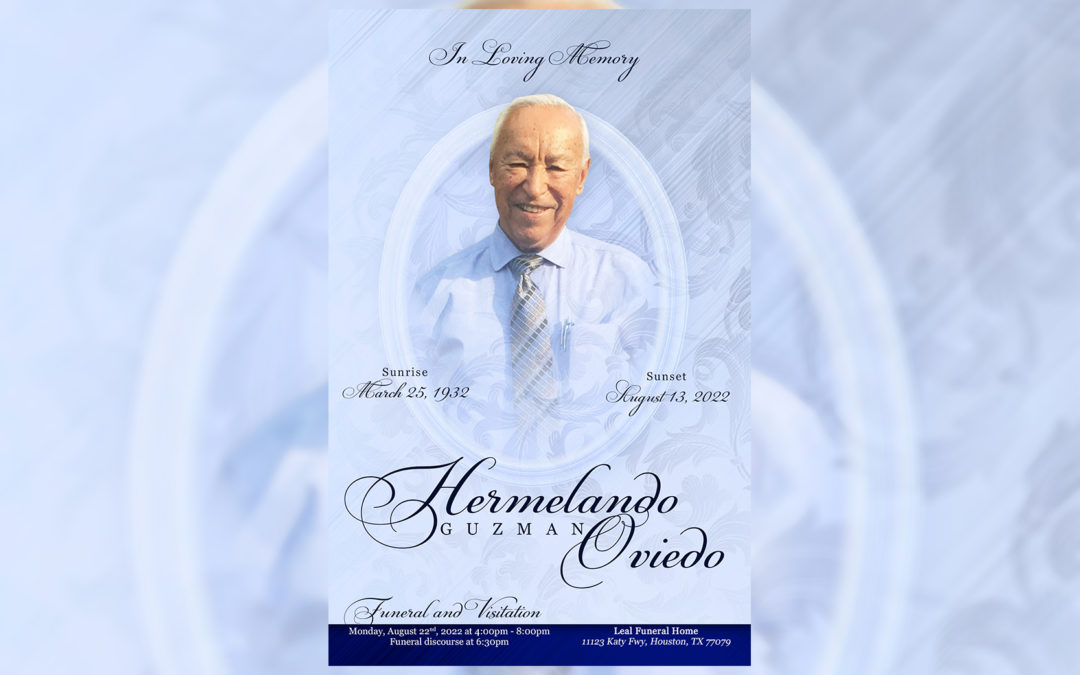 Hermelando Guzman Oviedo 1932 – 2022