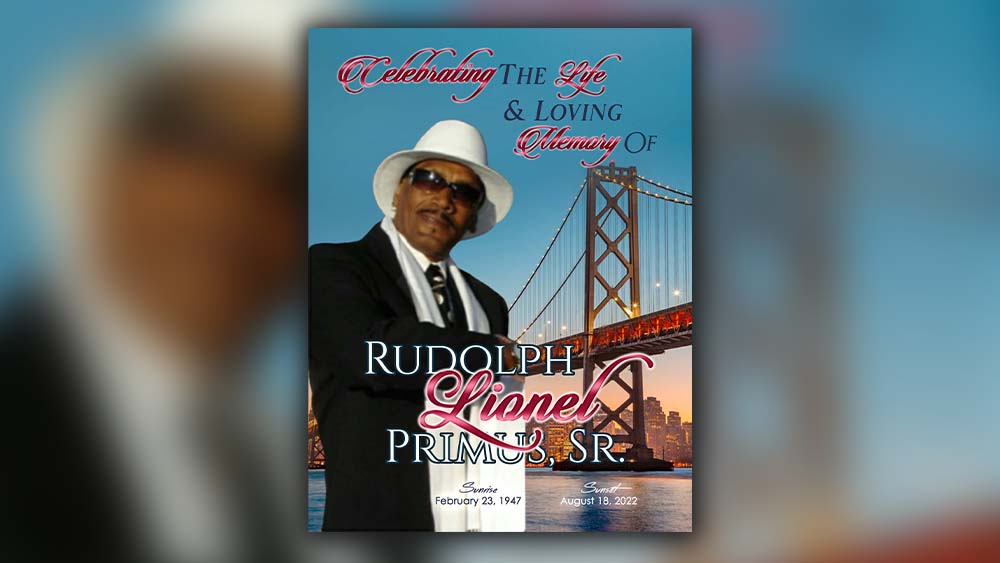 Rudolph Lionel Primus, Sr. 1947 – 2022