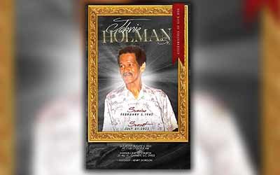 Johnie Holman Sr 1942 – 2022