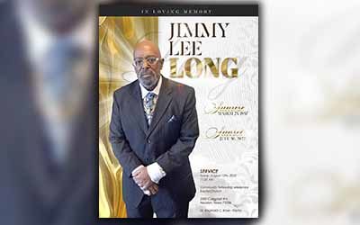 Jimmy Lee Long 1957 – 2022
