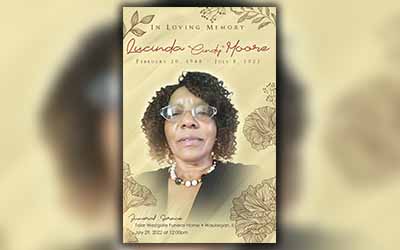 Lucinda Moore 1948 – 2022