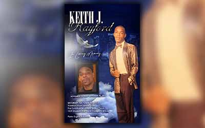 Keith Rayford 1968 – 2022
