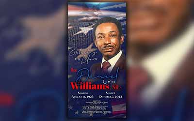 Daniel Lewis William, Sr. 1926 – 2022