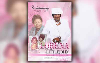 Lorena “Carrie” Littlejohn 1934 – 2022