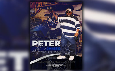 Peter James Anderson Sr 1947 – 2023
