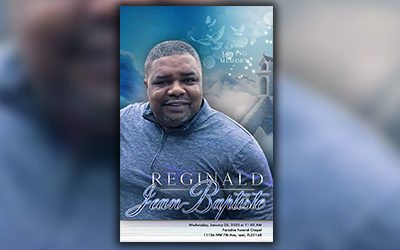 Reginald Baptiste 1969 – 2023