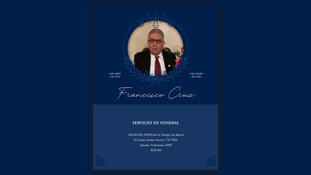 Francisco Cruz 1942 – 2023