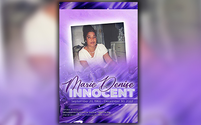 Marie Denise Innocent 1960 – 2022