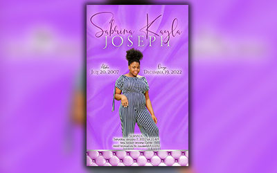 Sabrina Kayla Joseph 2007 – 2022