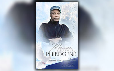 Maurice Sainvil Philogene 1951 – 2022