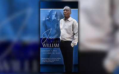 Jean-Claude William 1956 – 2022