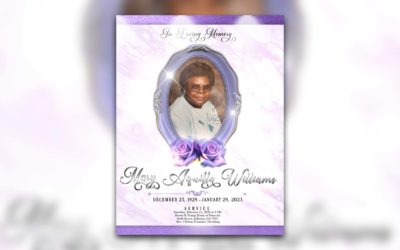 Mary Aquilla Williams 1928 – 2023