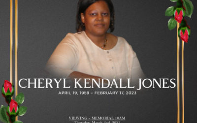 Cheryl Kendall Jones 1959 – 2023