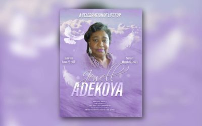 Jewell Adekoya 1950 – 2023