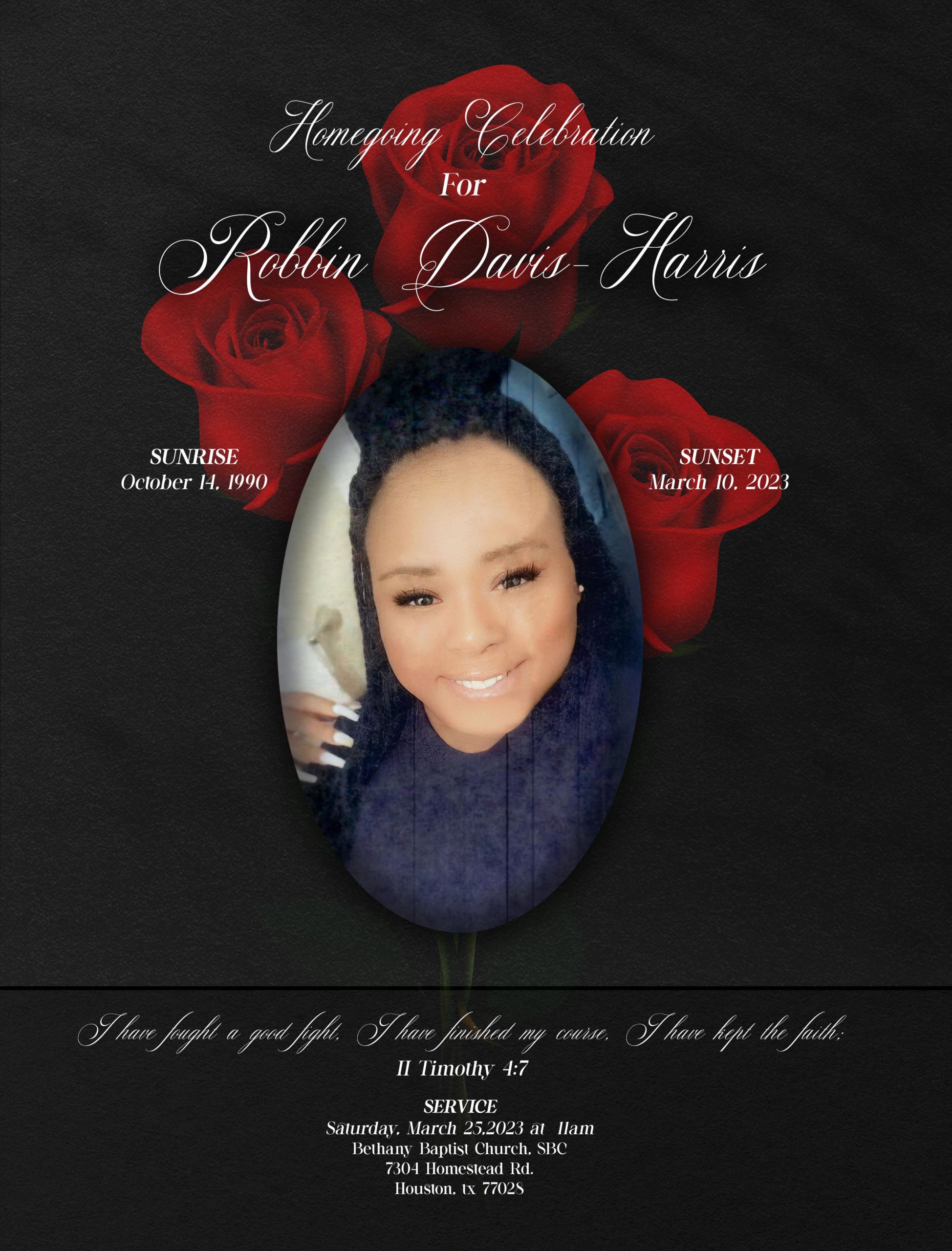Robbin Davis-Harris 1990 – 2023