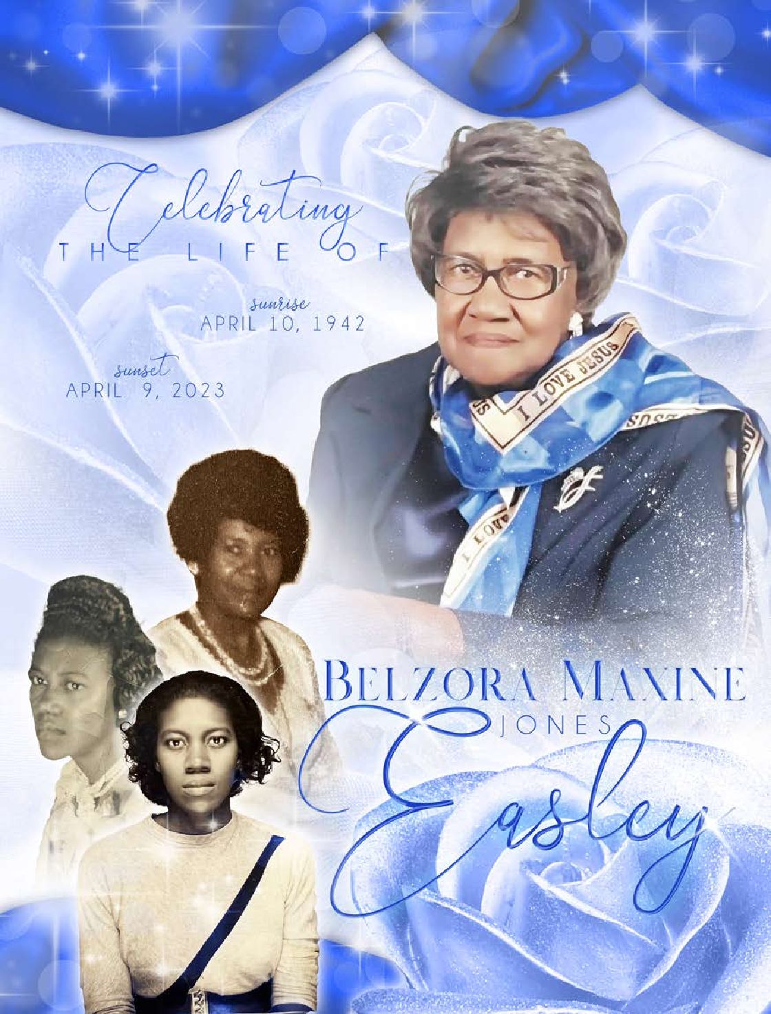 Sis. Belzora Maxine Jones Easley 1942 – 2023