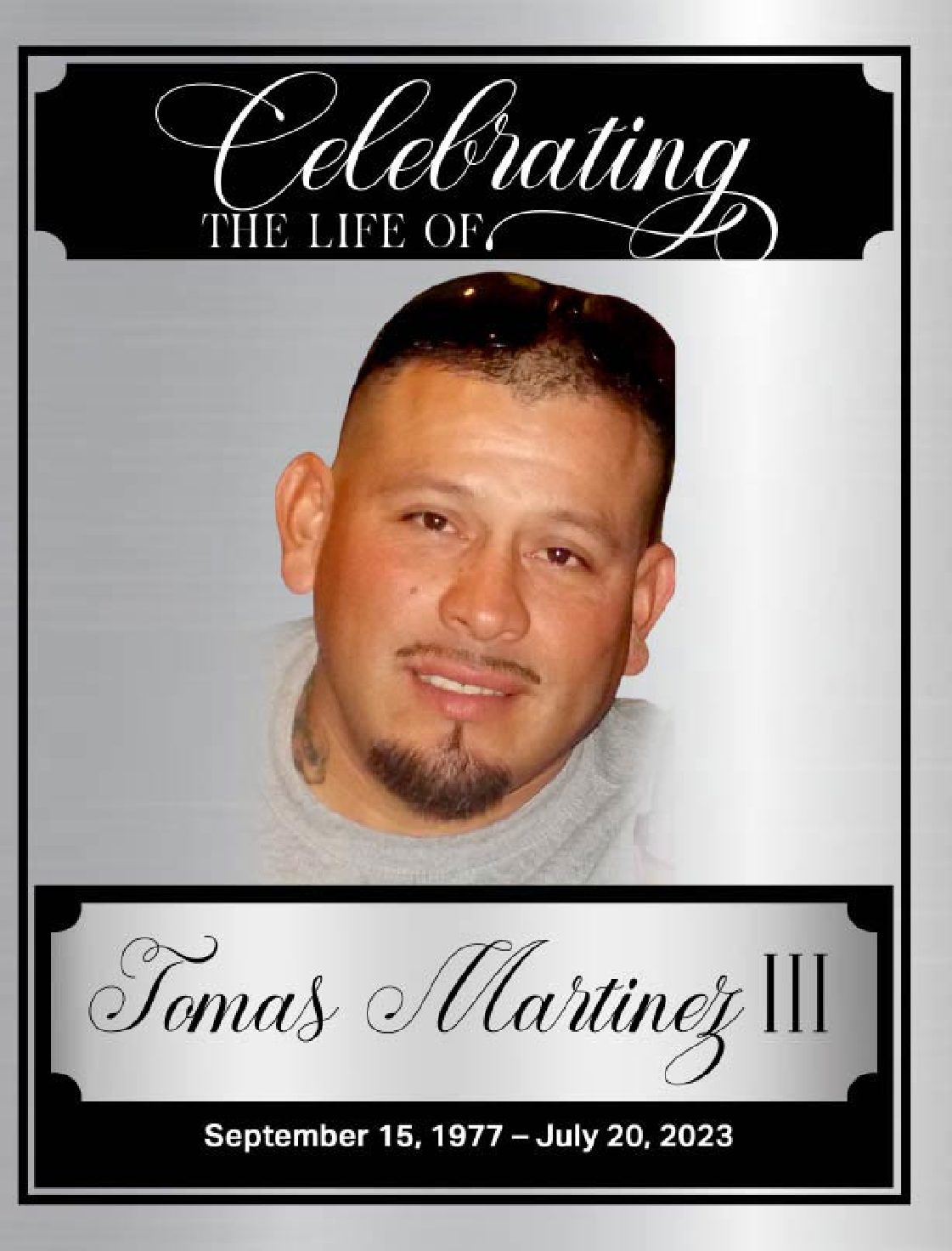 Tomas Martinez III 1977 – 2023