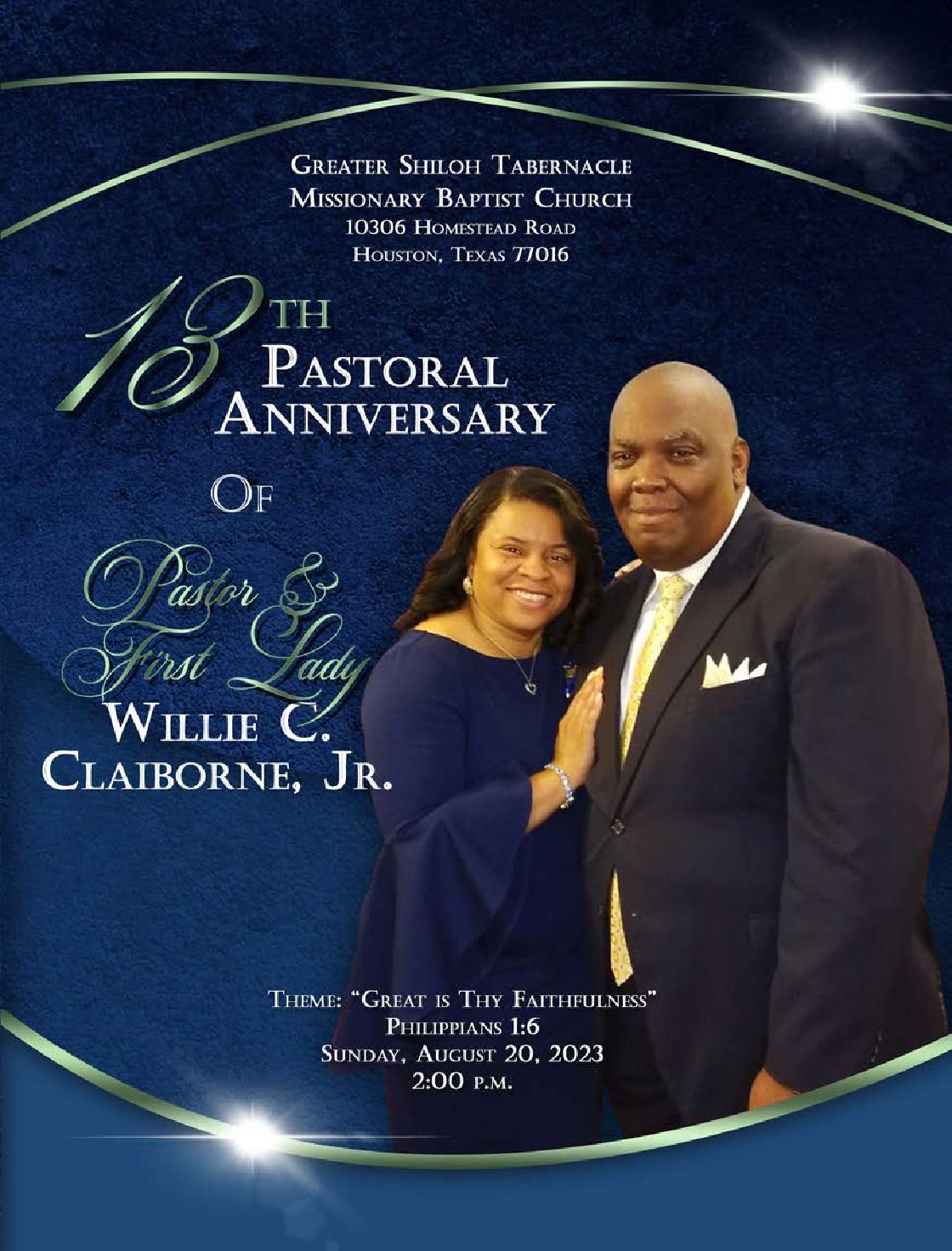 GST Pastors 13th Anniversary – 2023