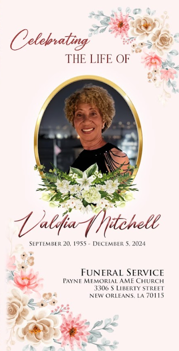 Valdia Mitchell 1955-2024