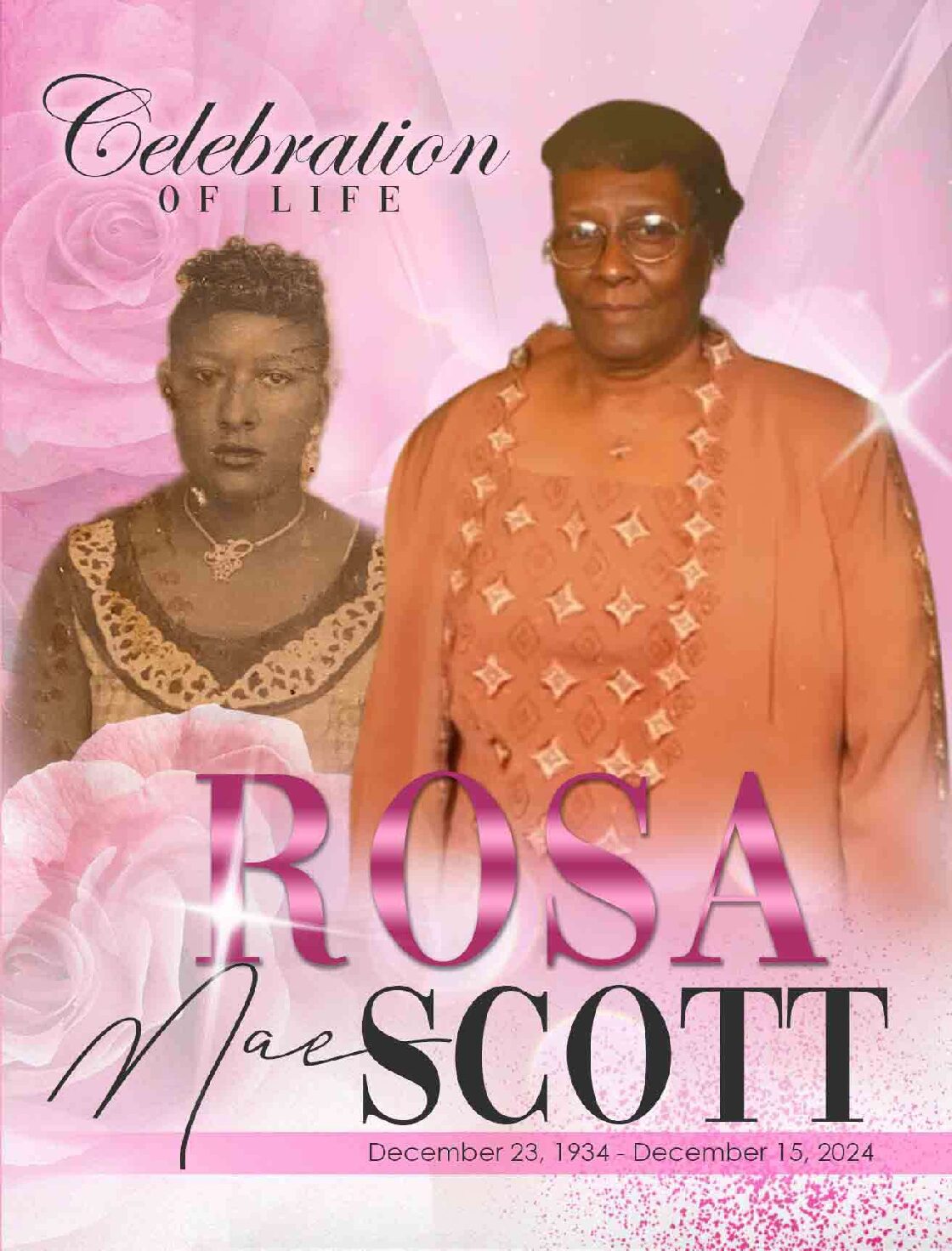 Rosa Mae Scott 1934 – 2024
