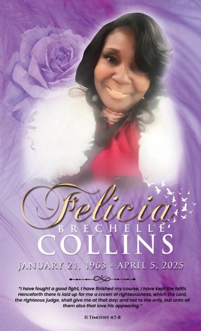 Felicia Brechelle Franklin Collins 1963 – 2025